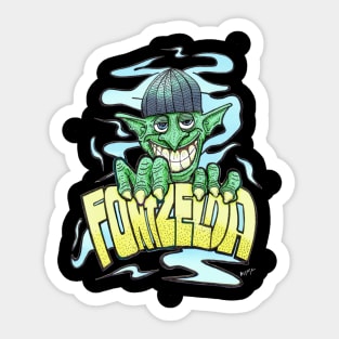 Font Zelda Sticker